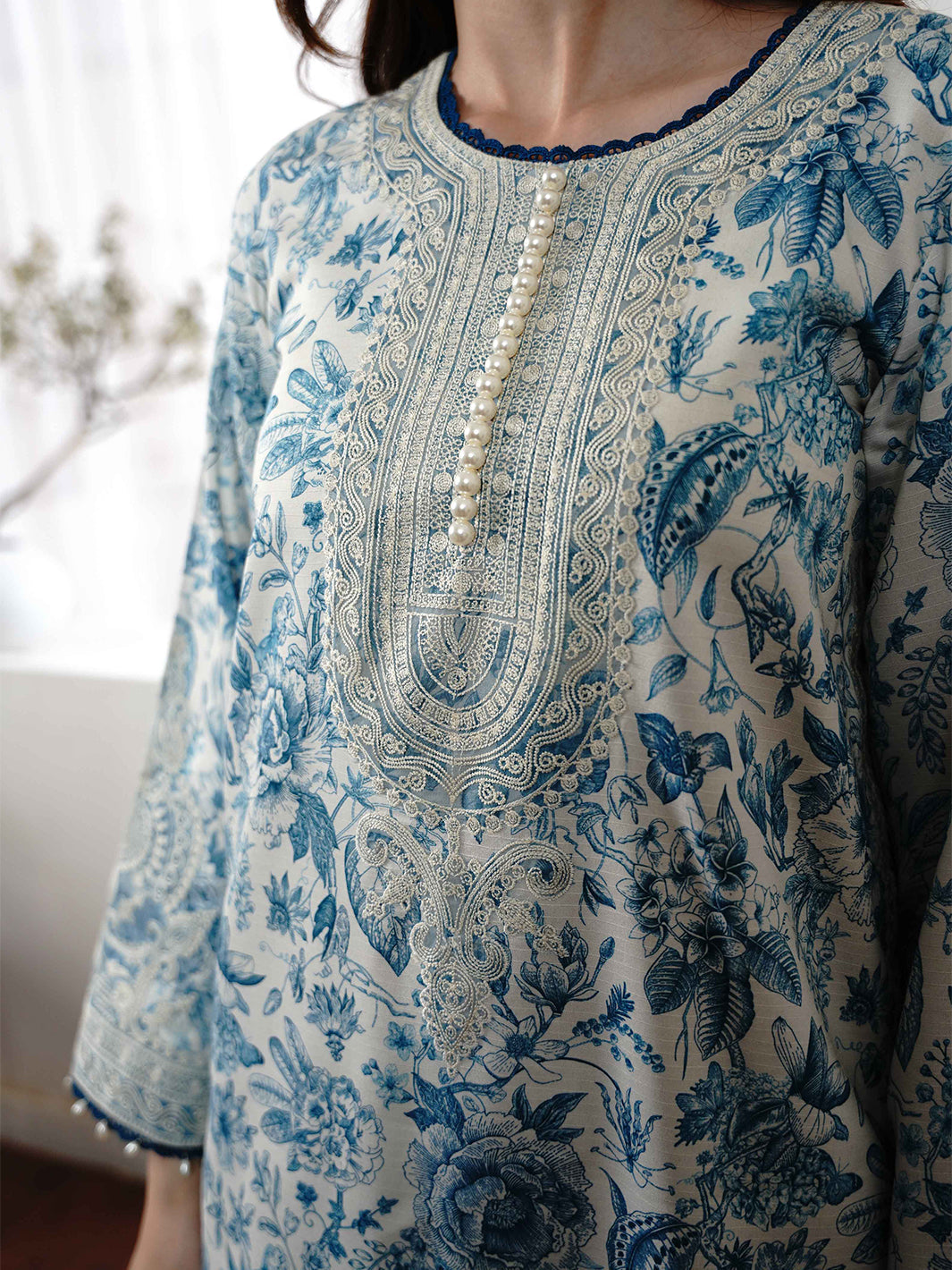 Kalamkari Farsi suit